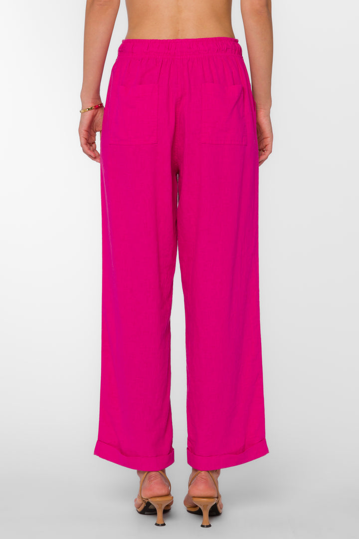 Raylin Fuchsia Flambe Pants - Pants - Velvet Heart Clothing