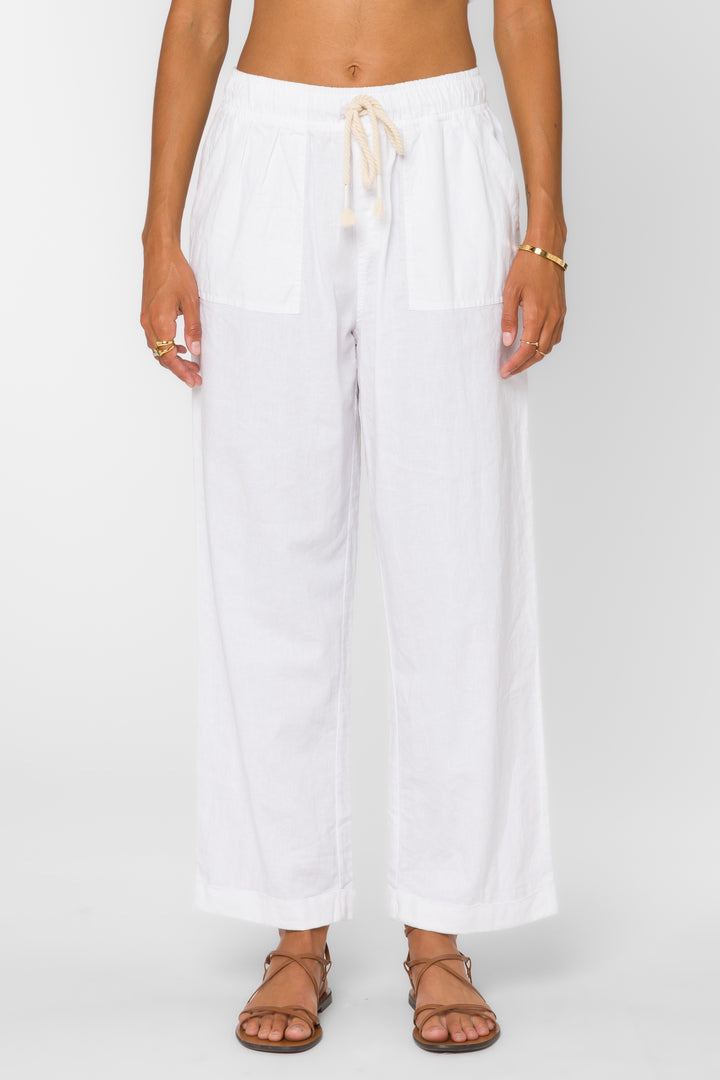 Raylin Optic White Pants - Pants - Velvet Heart Clothing