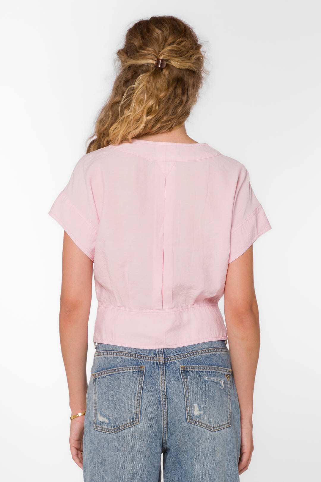Roden Cool Pink Top - Tops - Velvet Heart Clothing