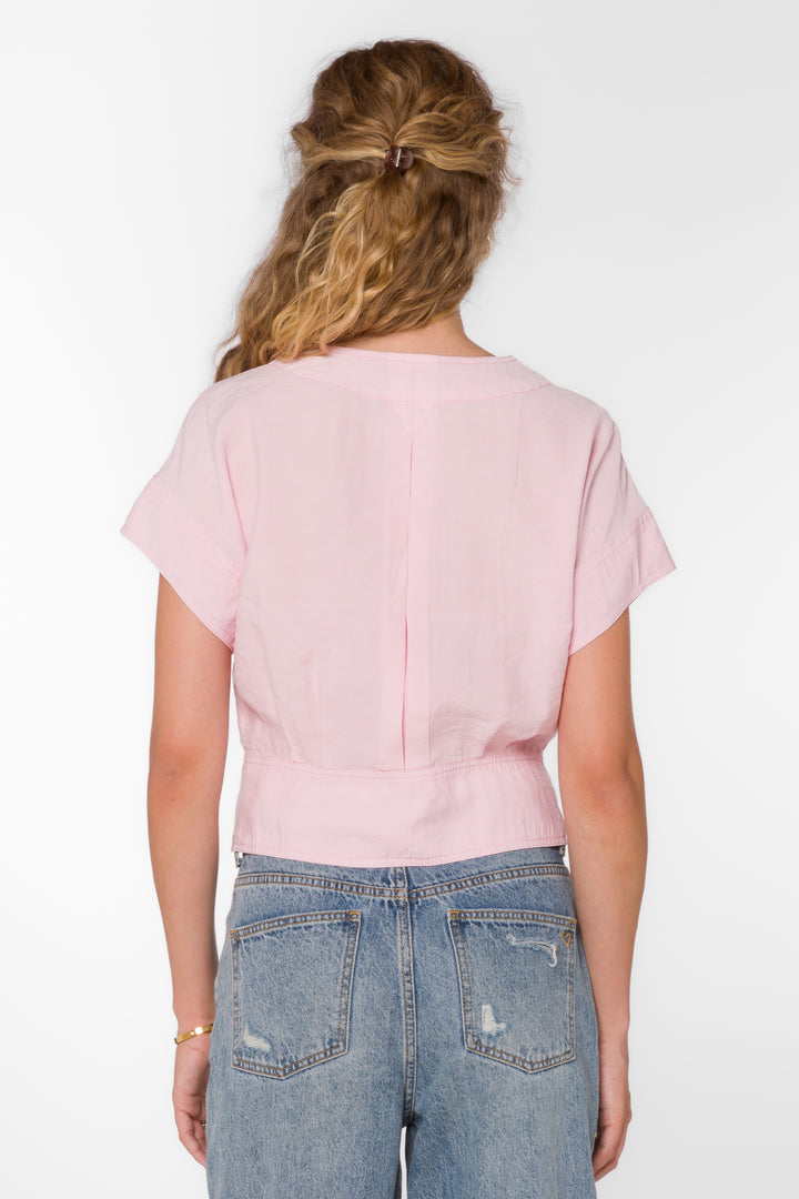 Roden Cool Pink Top - Tops - Velvet Heart Clothing
