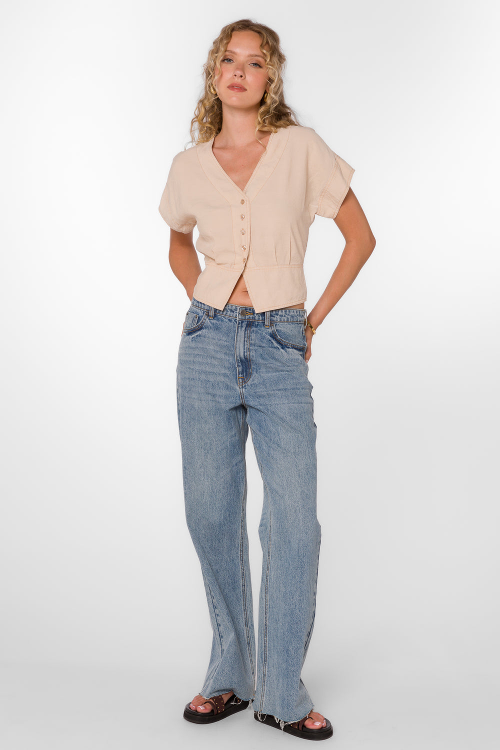 Roden Quinoa Top - Tops - Velvet Heart Clothing