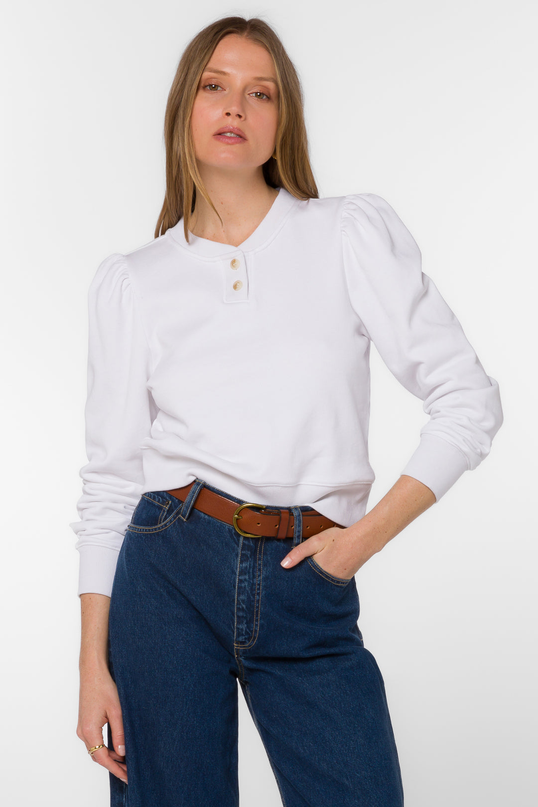 Ronelyn Pearl Sweatshirt - Sweaters - Velvet Heart Clothing