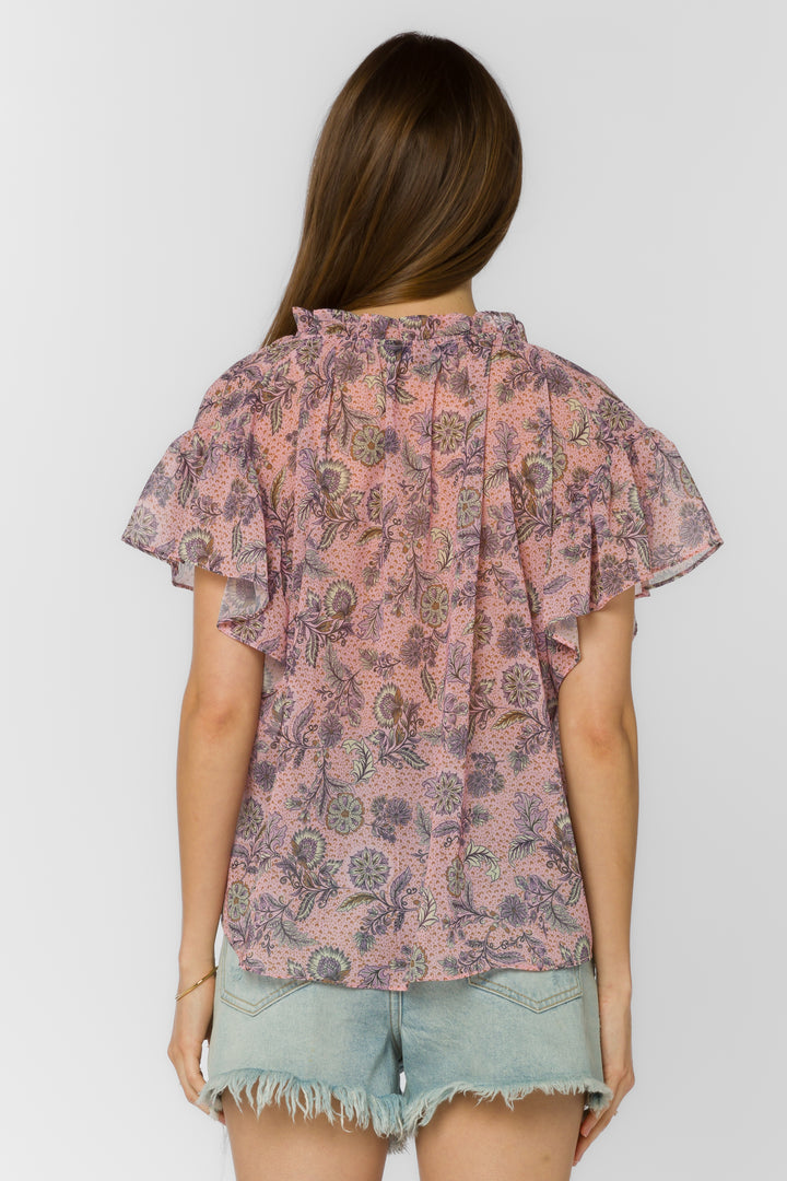 Sarah Kawaii Bloom Blouse - Tops - Velvet Heart Clothing