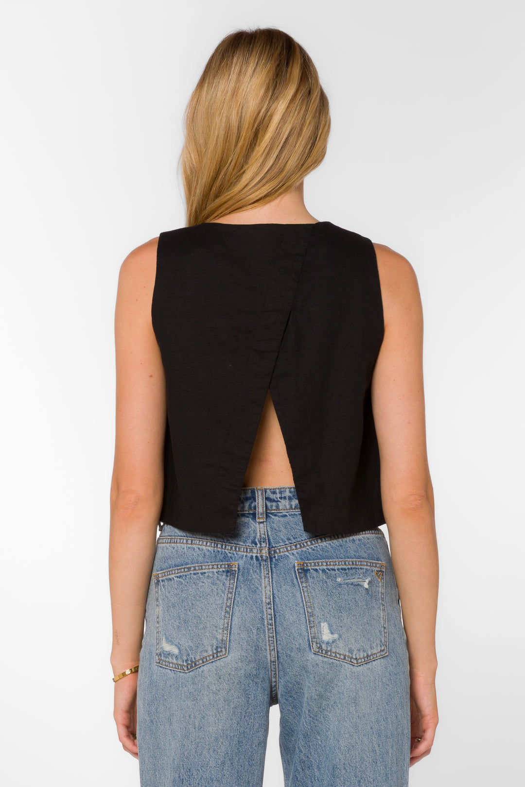 Saima Black Top - Tops - Velvet Heart Clothing
