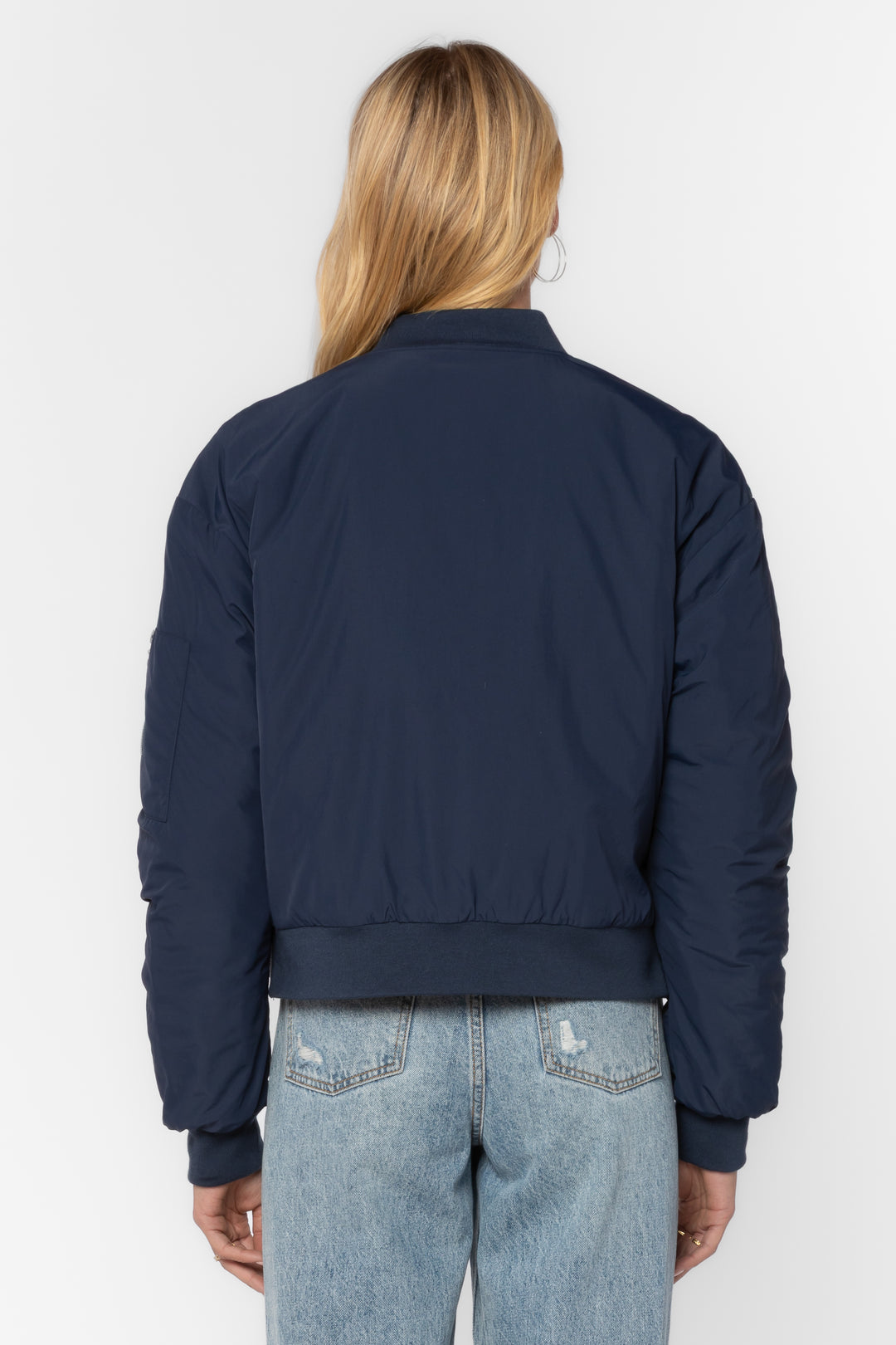 Shayla French Navy Jacket - Jackets & Outerwear - Velvet Heart Clothing