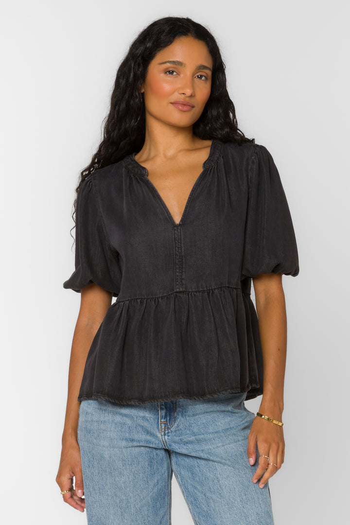 Shirley Lunar Eclipse Top - Tops - Velvet Heart Clothing