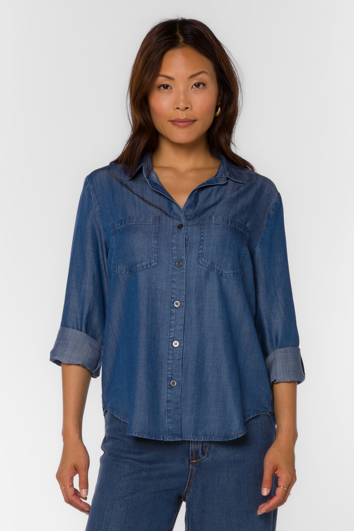 Sirena Calva Shirt - Tops - Velvet Heart Clothing