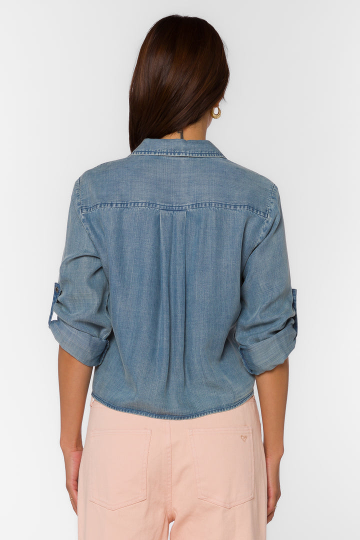 Solange Medium Stone Shirt - Tops - Velvet Heart Clothing
