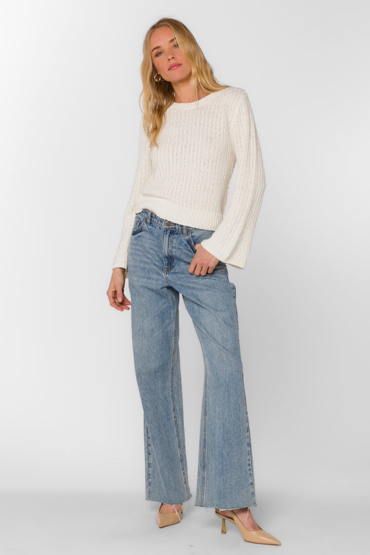 Solvang Optic White Sweater
