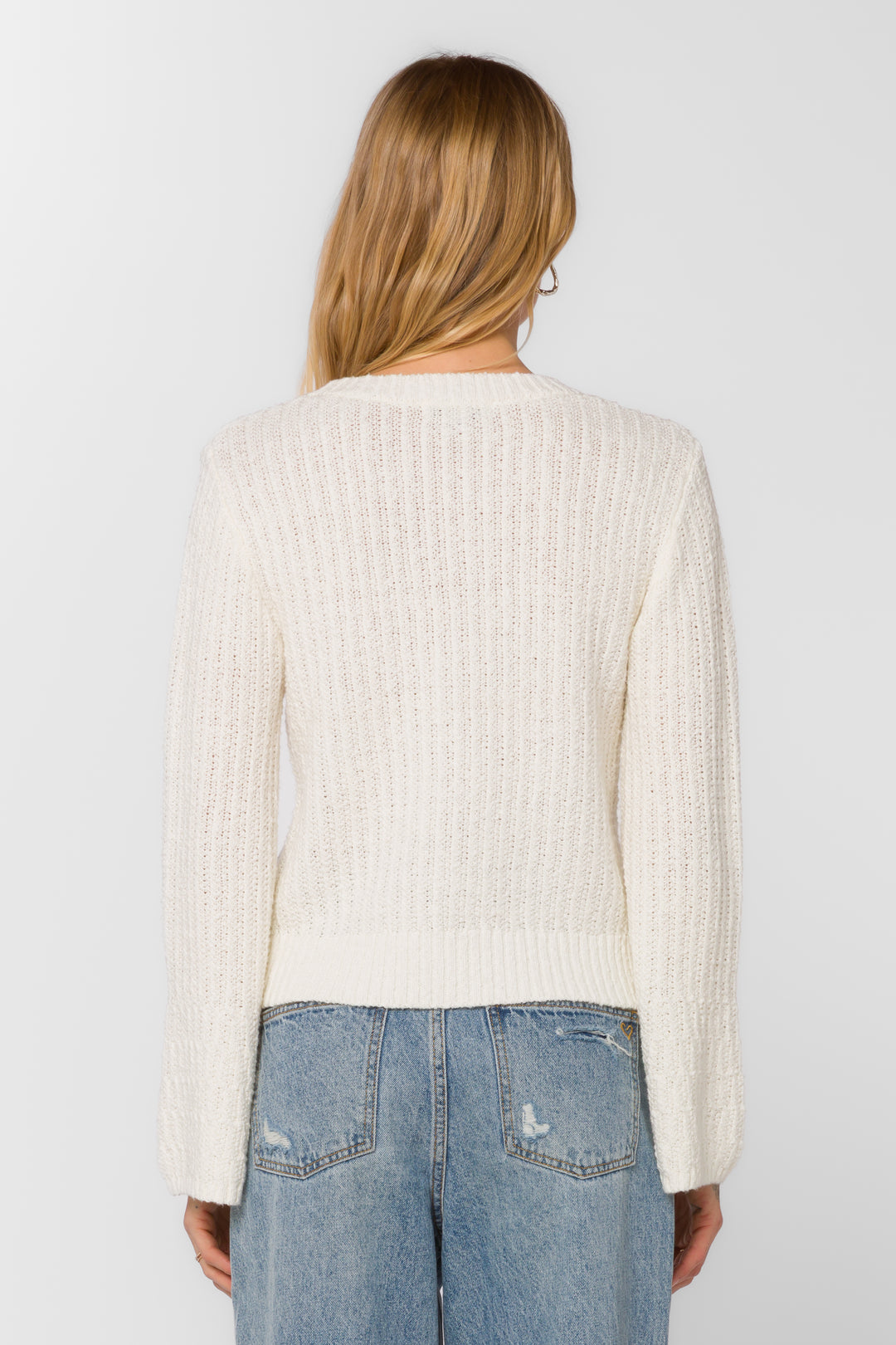 Solvang Optic White Sweater