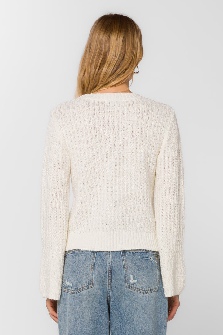Solvang Optic White Sweater