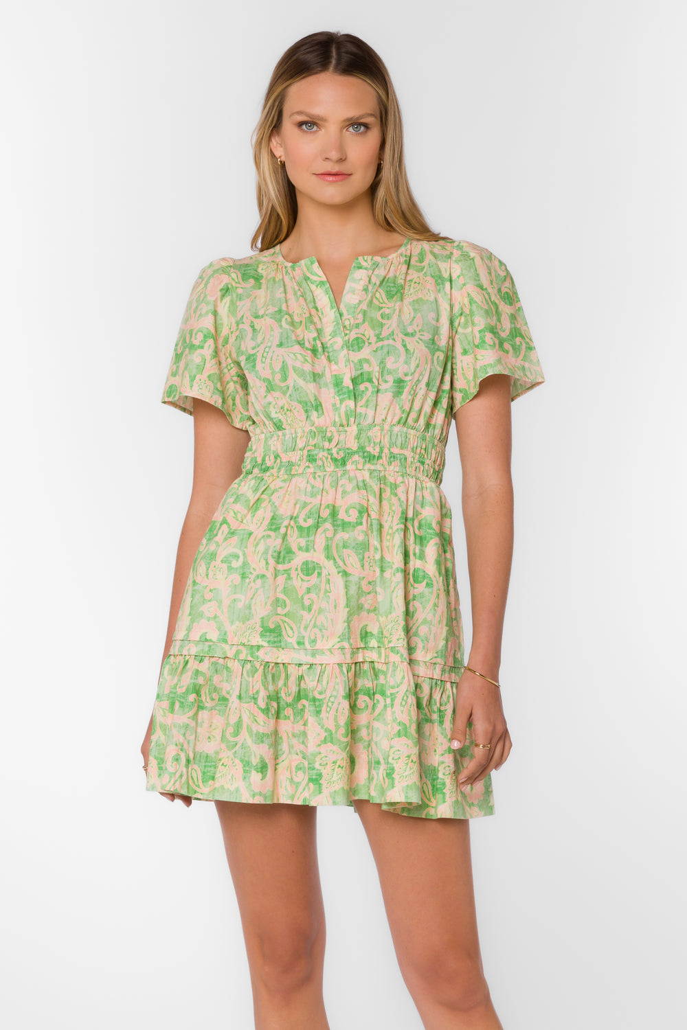 Stilla Jacobean Floral Dress - Dresses - Velvet Heart Clothing