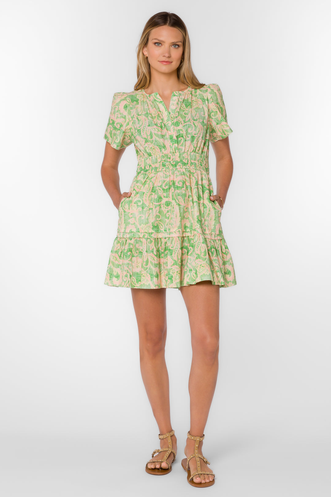 Stilla Jacobean Floral Dress - Dresses - Velvet Heart Clothing