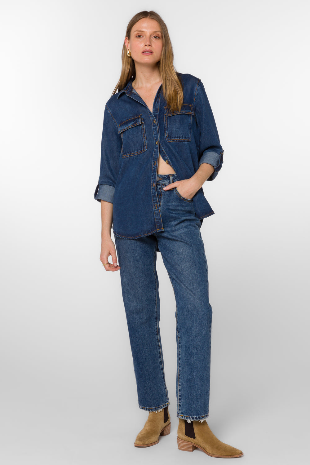 Talma Vintage Havana Shirt - Tops - Velvet Heart Clothing