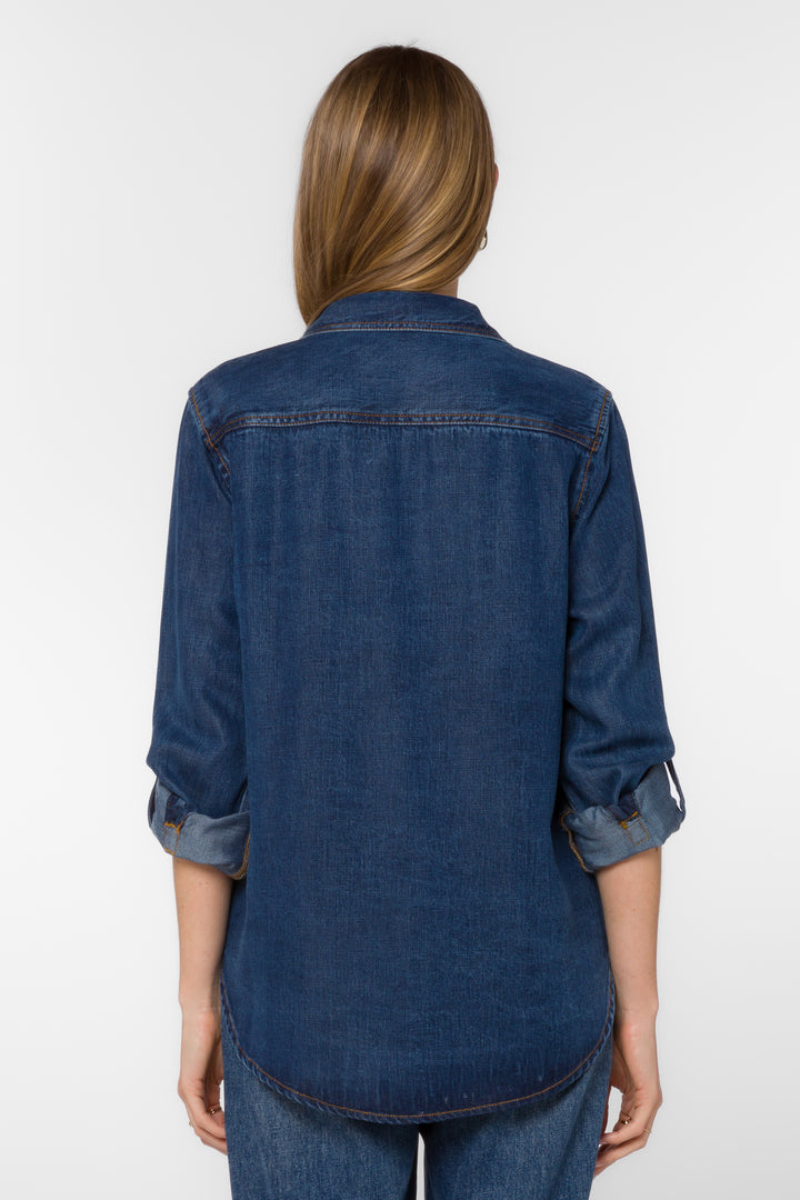 Talma Vintage Havana Shirt - Tops - Velvet Heart Clothing