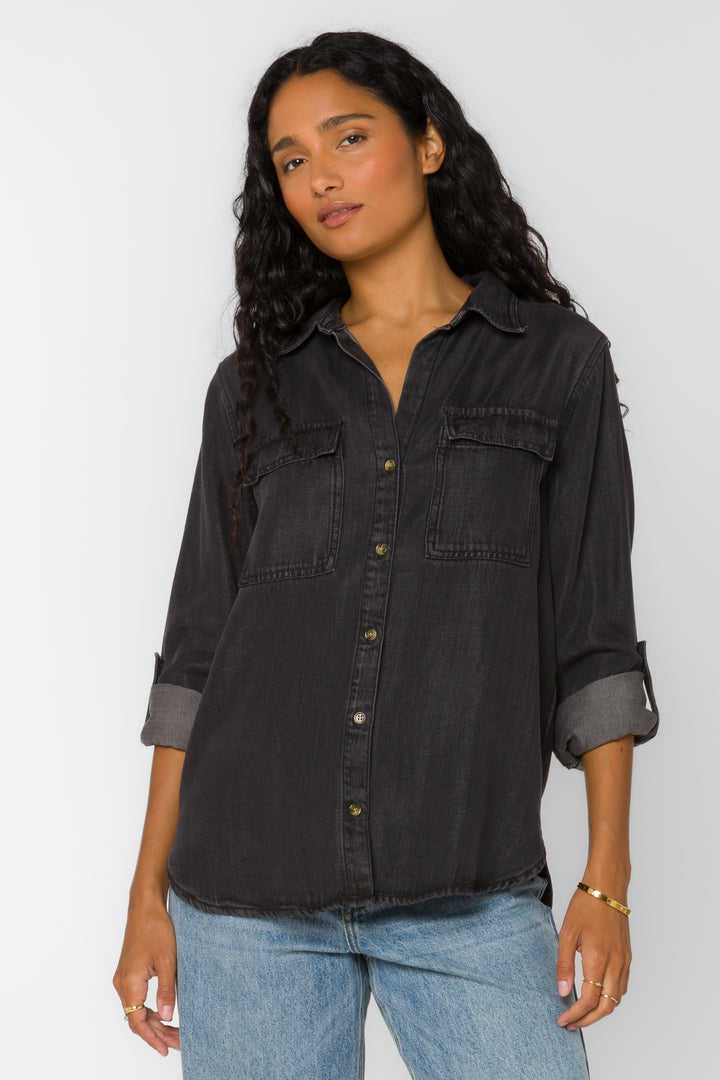 Talma Lunar Eclipse Shirt - Tops - Velvet Heart Clothing