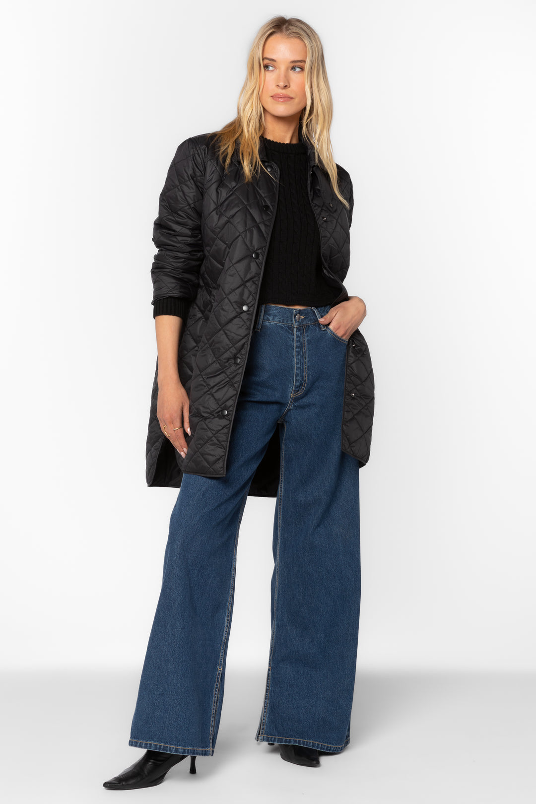 Theodore Black Jacket - Jackets & Outerwear - Velvet Heart Clothing