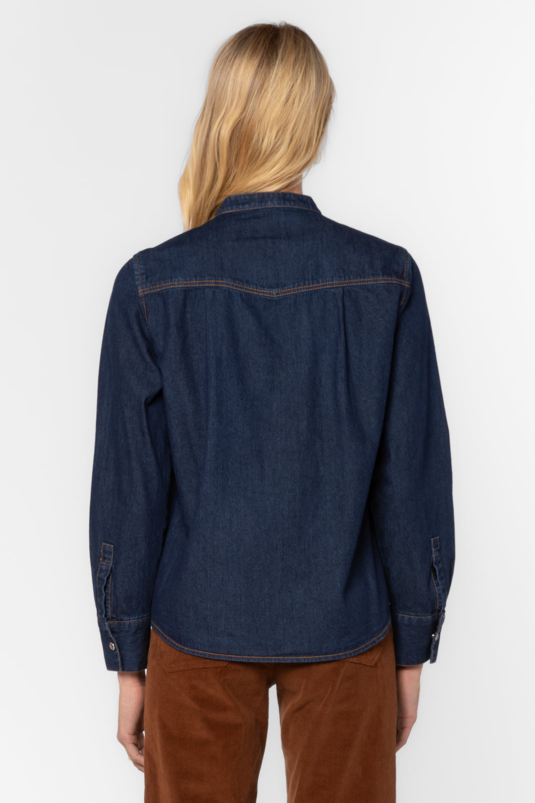 Trixie Raw Blue Shirt - Tops - Velvet Heart Clothing