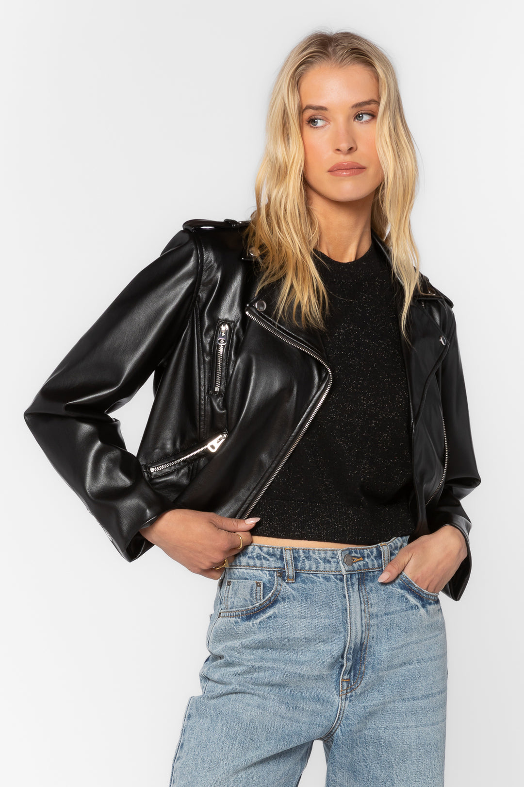 Vermont Black Jacket - Jackets & Outerwear - Velvet Heart Clothing