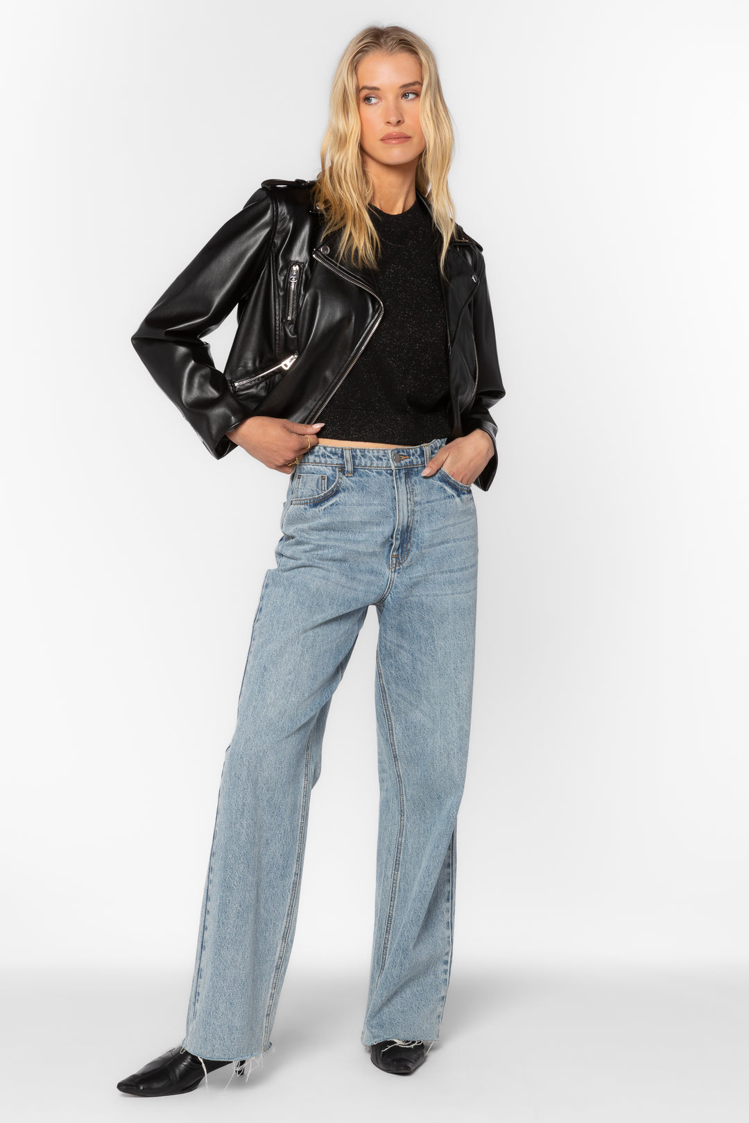 Vermont Black Jacket - Jackets & Outerwear - Velvet Heart Clothing