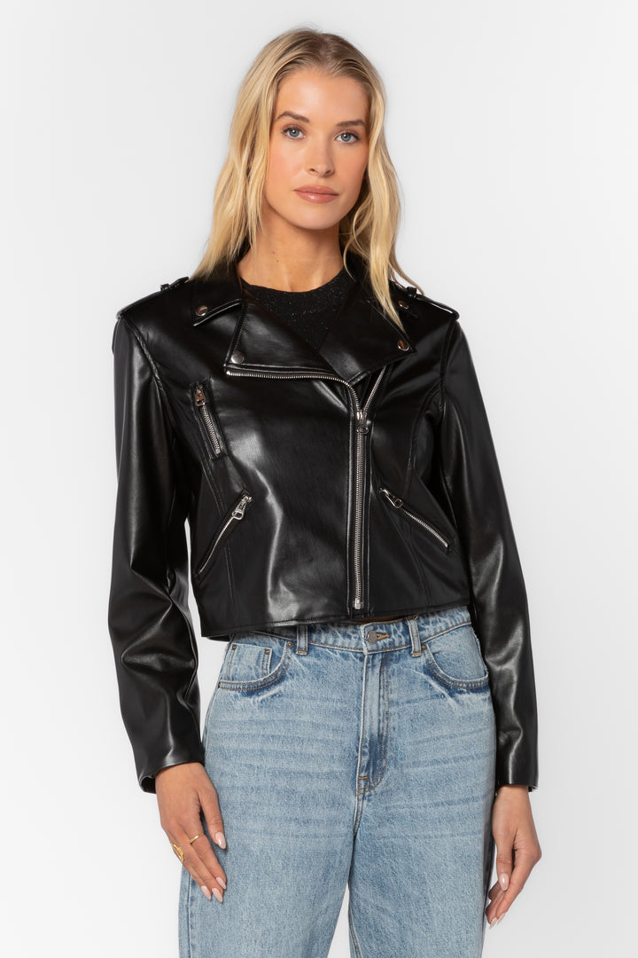 Vermont Black Jacket - Jackets & Outerwear - Velvet Heart Clothing