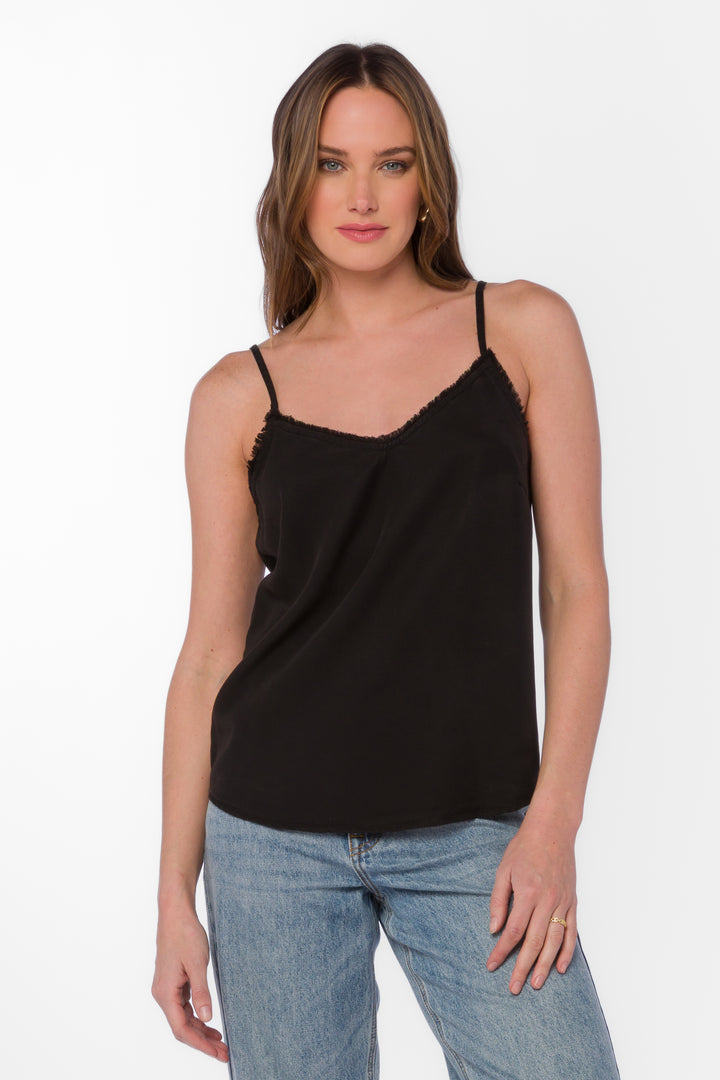 Victory Black Cami - Tops - Velvet Heart Clothing