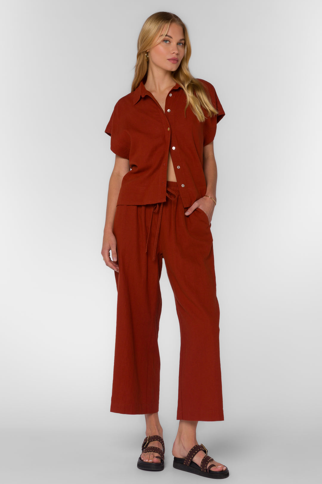 Waverly Henna Brown Shirt