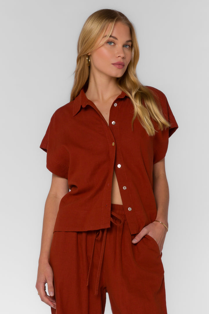 Waverly Henna Brown Shirt