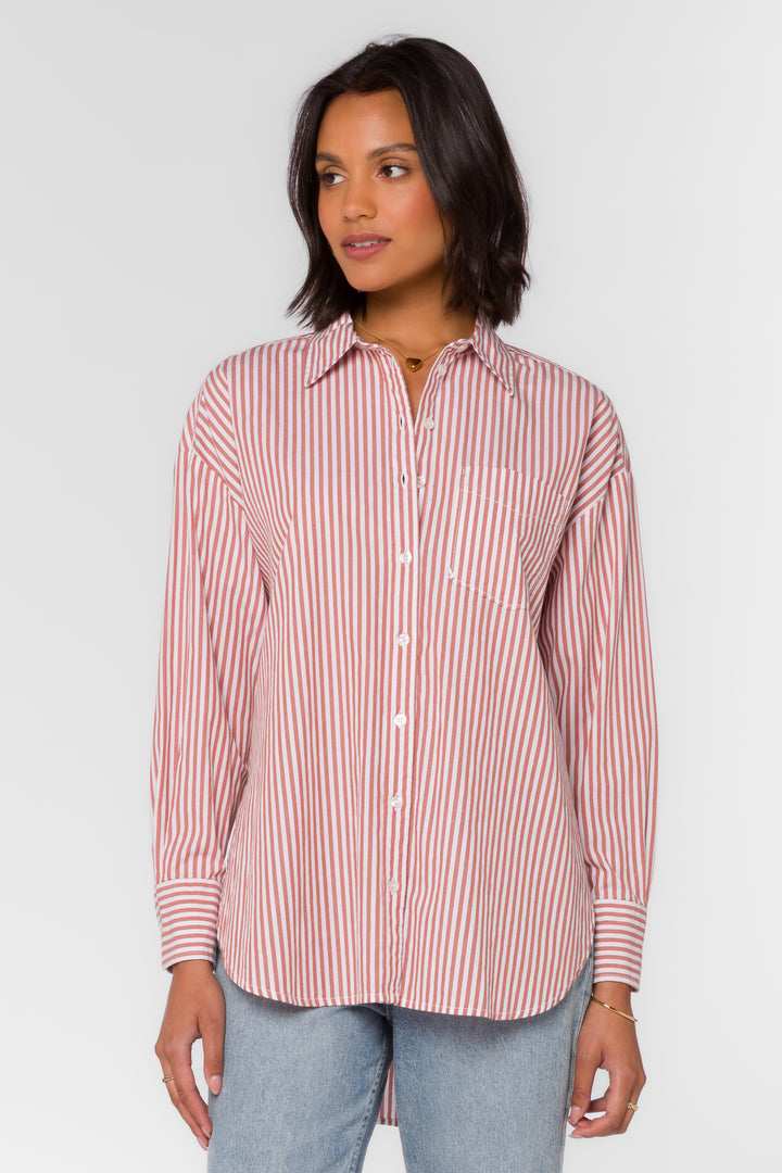 Waylon Pinecone Stripe Shirt