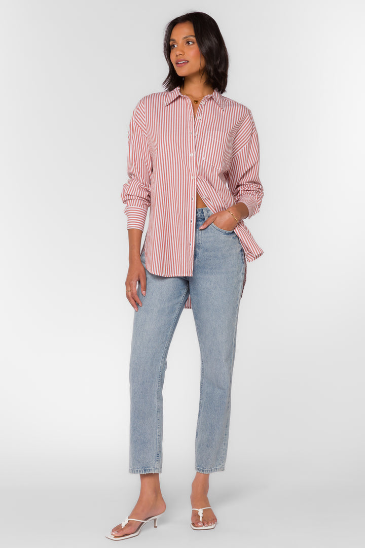 Waylon Pinecone Stripe Shirt