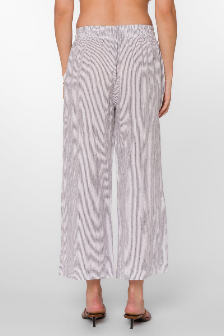 Wendy Black Stripe Pants - Pants - Velvet Heart Clothing