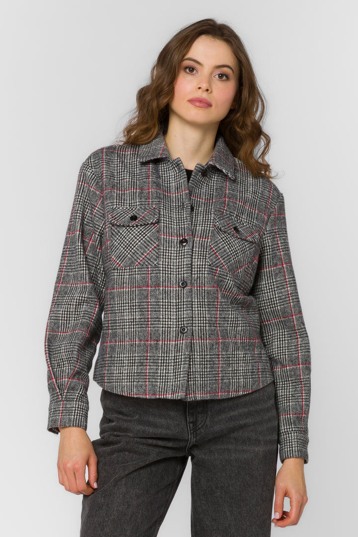 Winifred Grey Check Jacket
