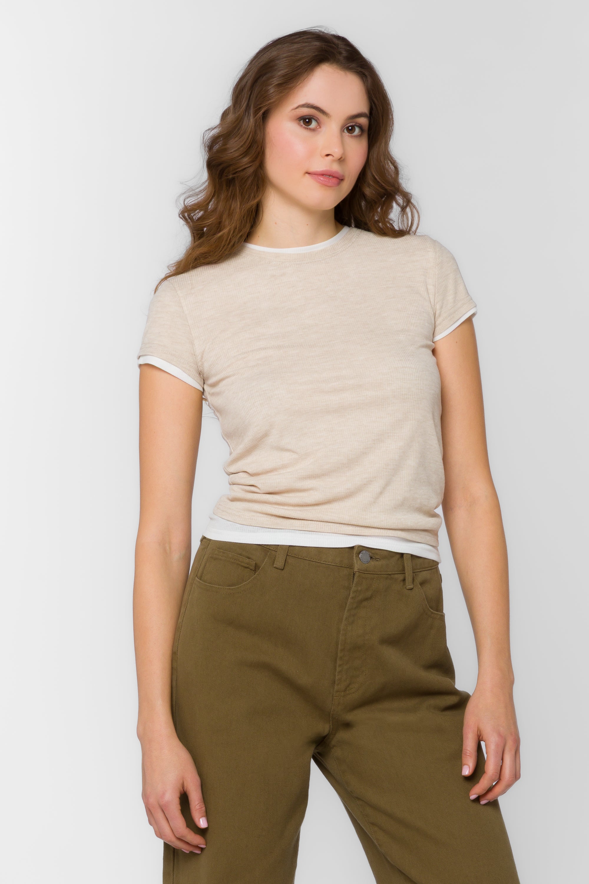 Zaira Sandstone Tee
