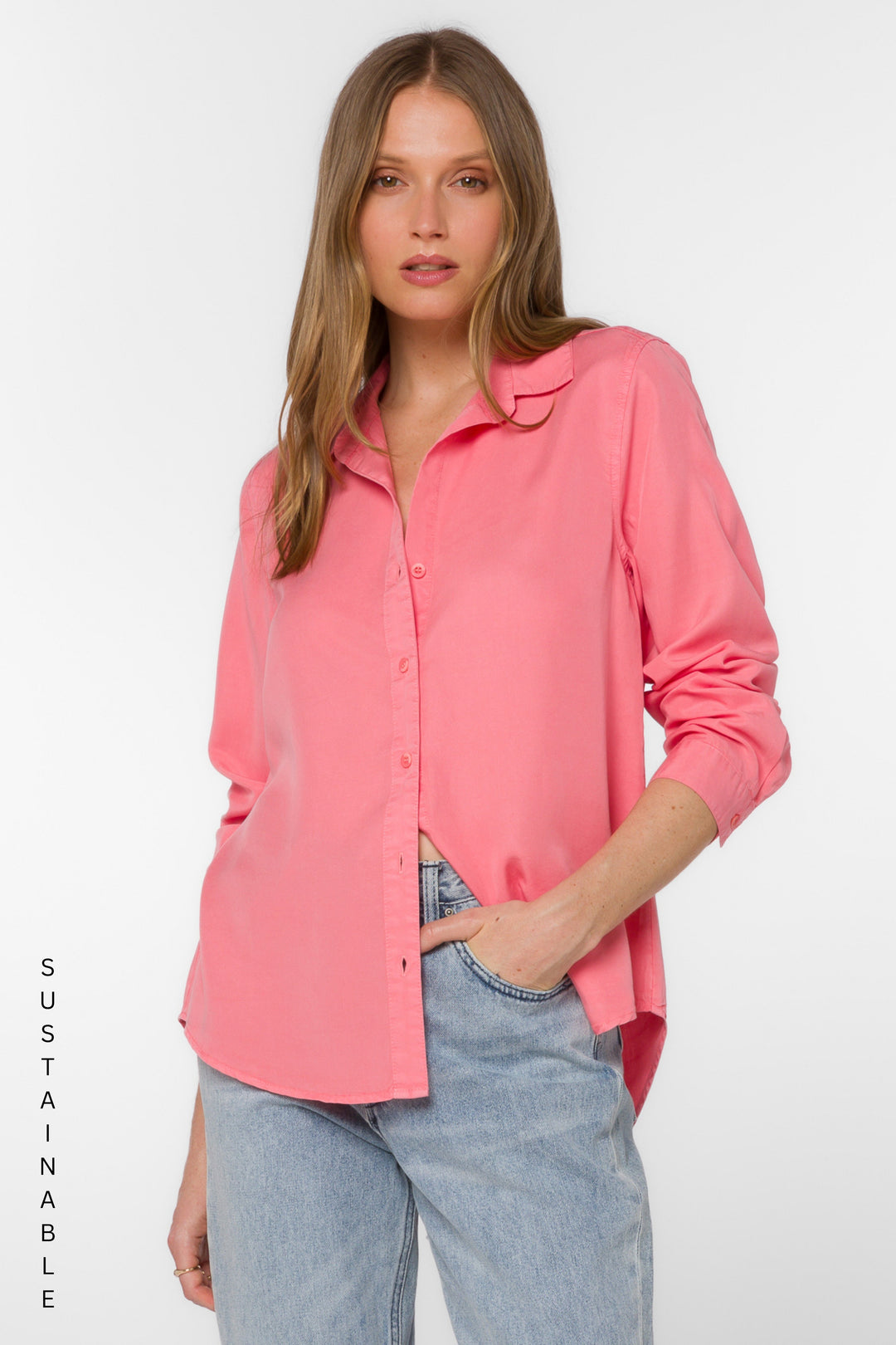 Leila Strawberry Ice Shirt - Tops - Velvet Heart Clothing