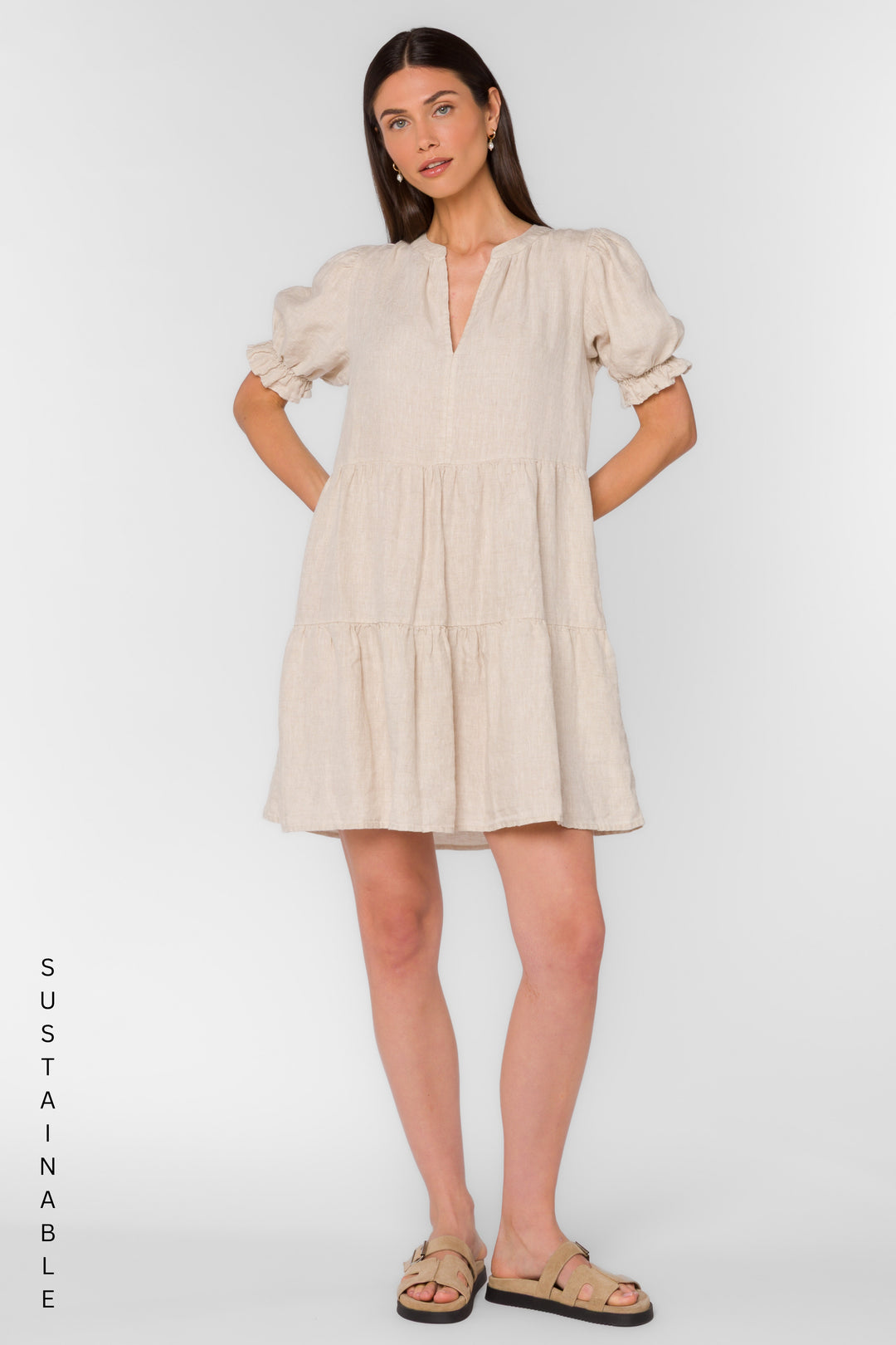 Marscina Wheat Dress - Dresses - Velvet Heart Clothing