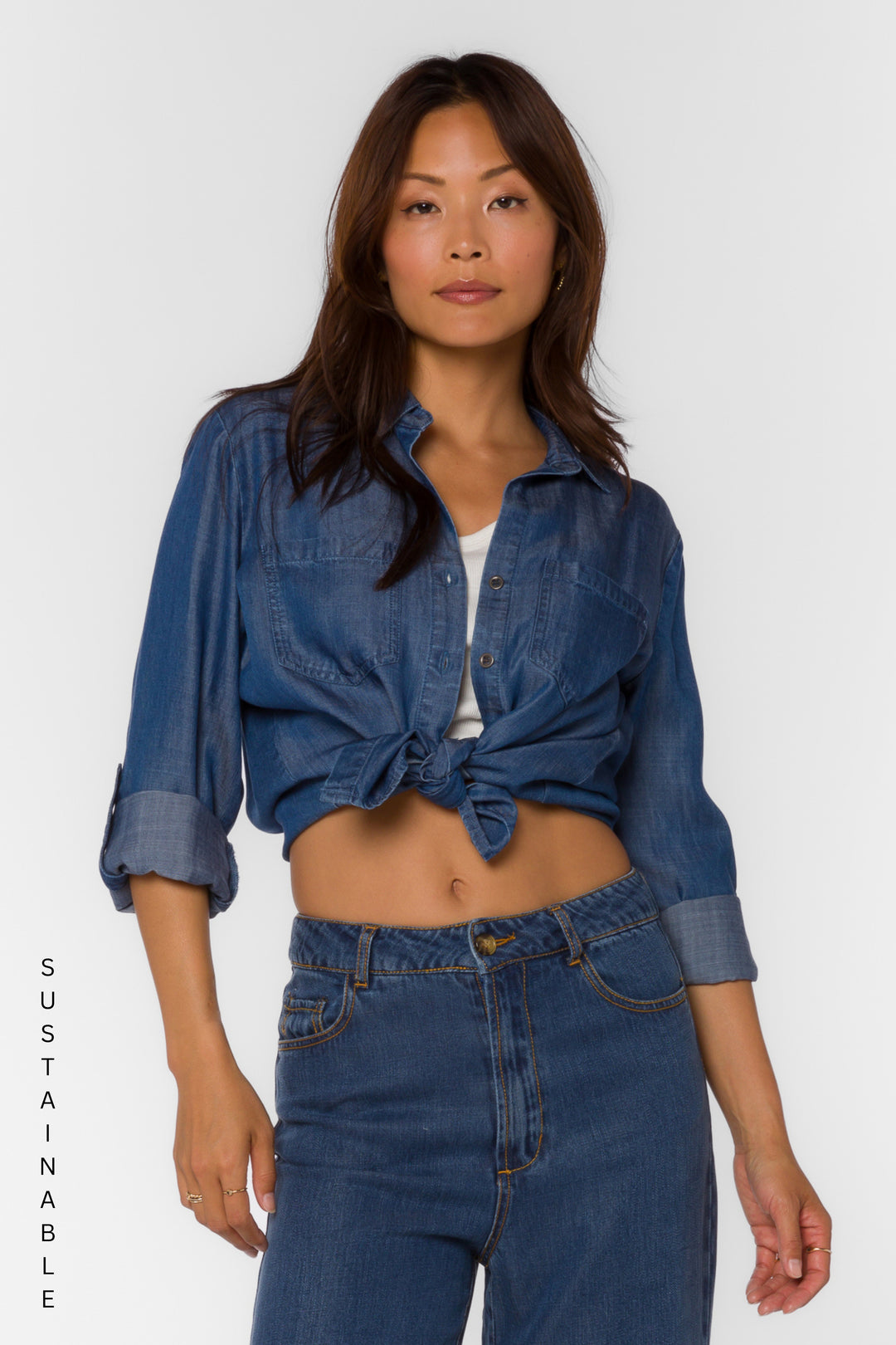 Sirena Calva Shirt - Tops - Velvet Heart Clothing