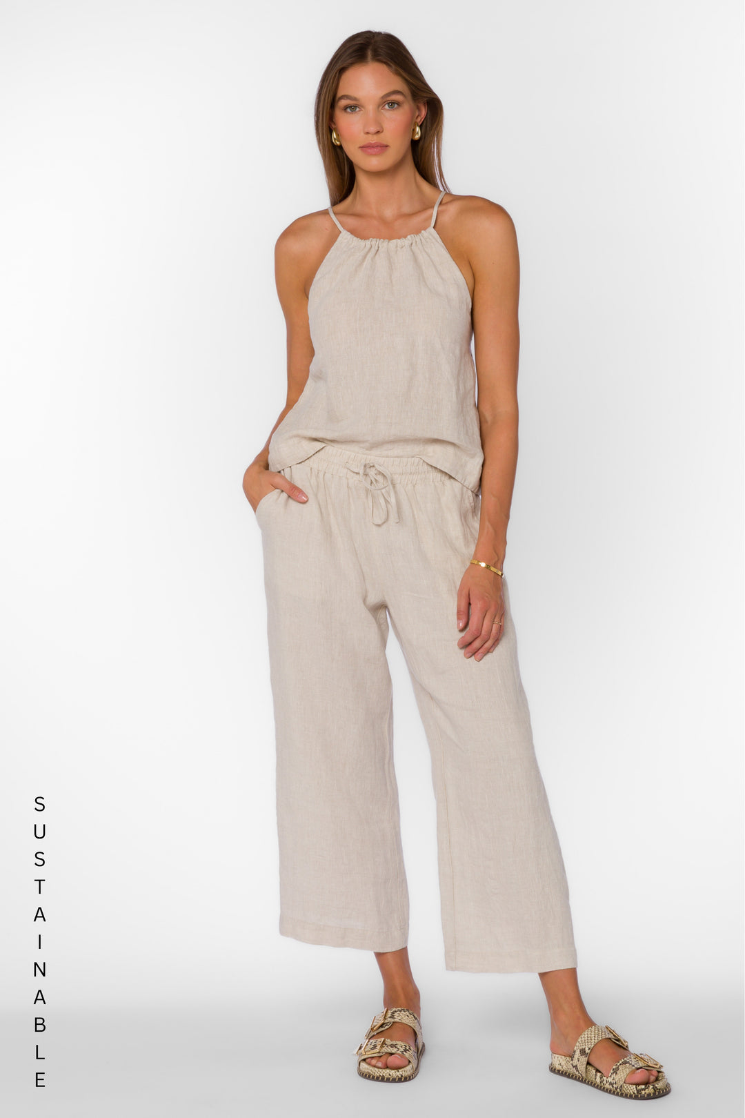 Wendy Wheat Pants - Pants - Velvet Heart Clothing